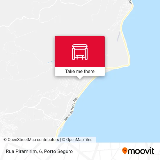 Rua Piramirim, 6 map