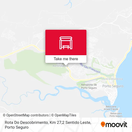 Rota Do Descobrimento, Km 27,2 Sentido Leste map