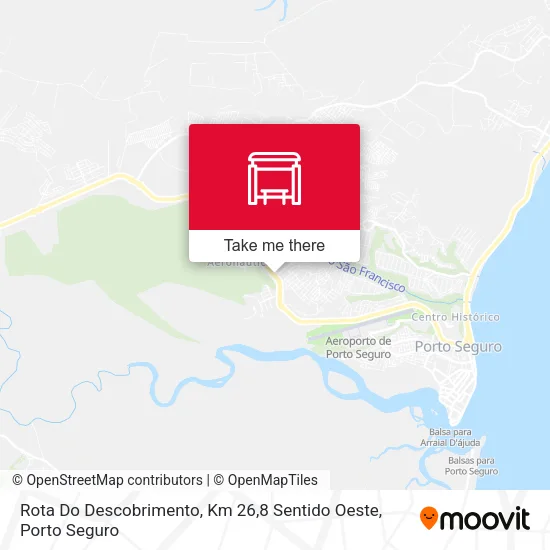 Rota Do Descobrimento, Km 26,8 Sentido Oeste map