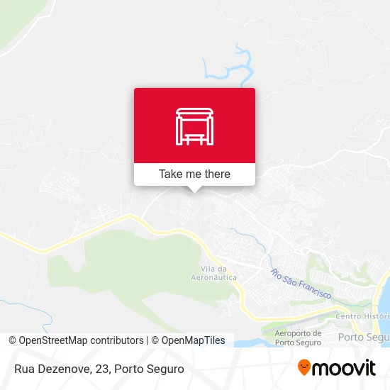 Rua Dezenove, 23 map