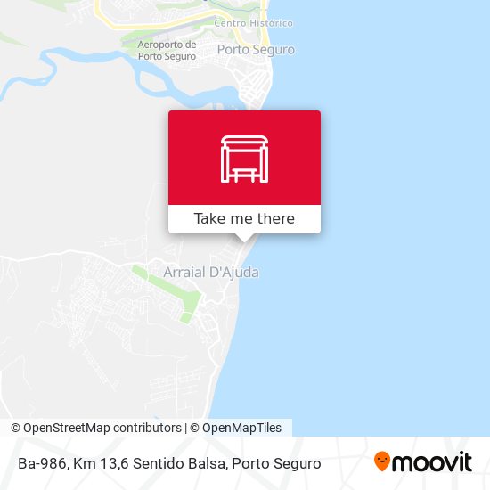 Ba-986, Km 13,6 Sentido Balsa map