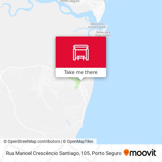 Mapa Rua Manoel Crescêncio Santiago, 105