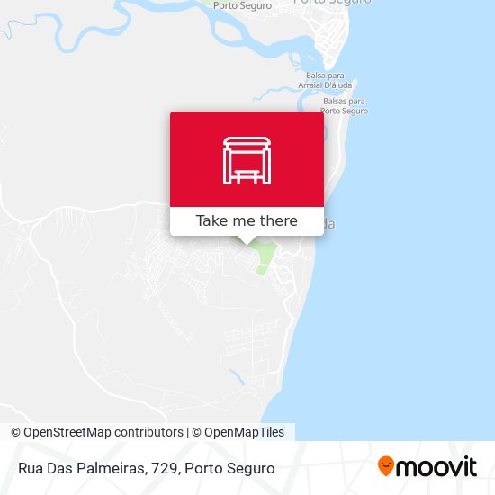 Rua Das Palmeiras, 729 map