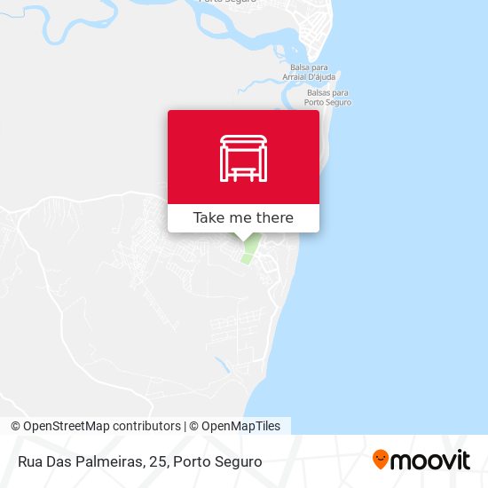 Rua Das Palmeiras, 25 map
