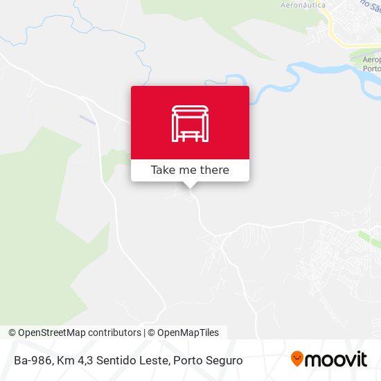 Ba-986, Km 4,3 Sentido Leste map
