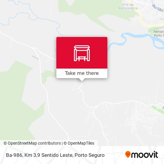 Ba-986, Km 3,9 Sentido Leste map