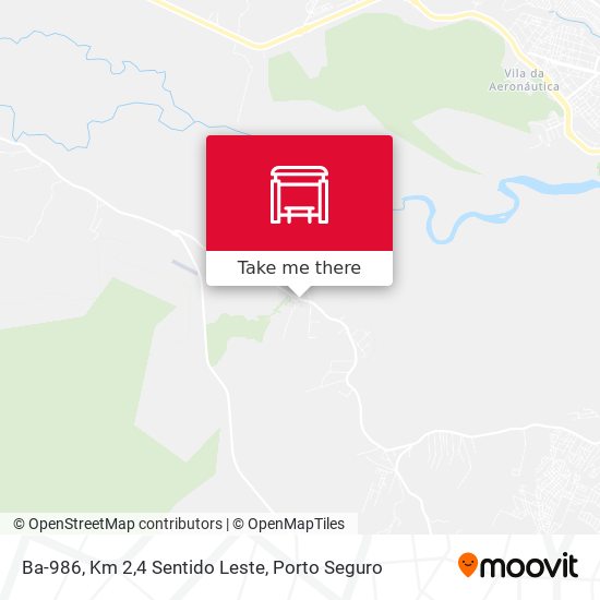 Ba-986, Km 2,4 Sentido Leste map