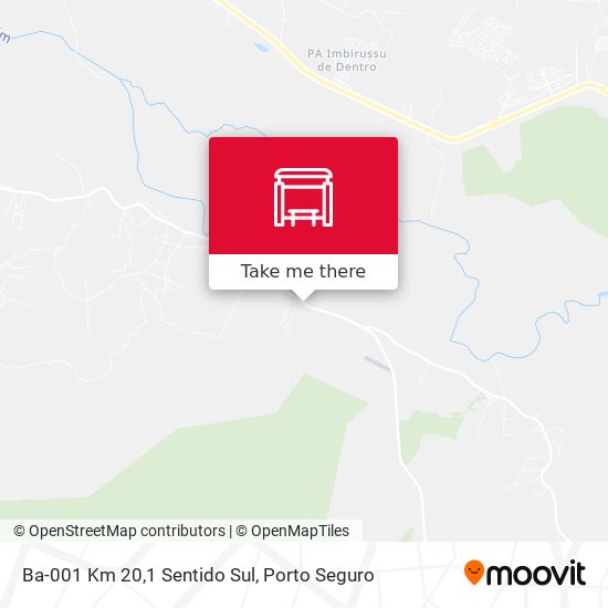 Ba-001 Km 20,1 Sentido Sul map