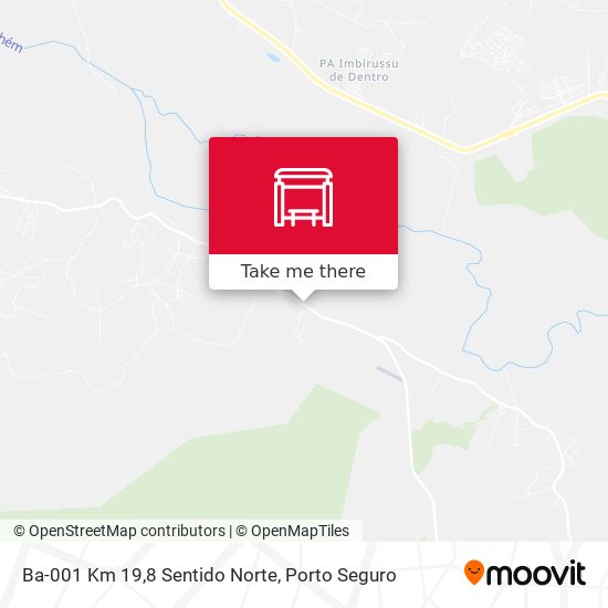 Ba-001 Km 19,8 Sentido Norte map