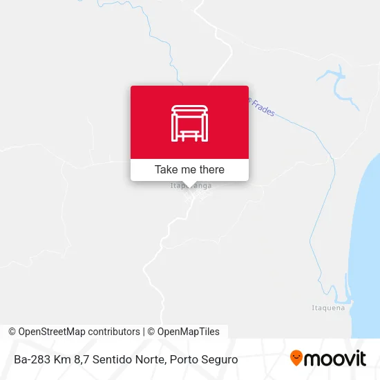 Ba-283 Km 8,7 Sentido Norte map