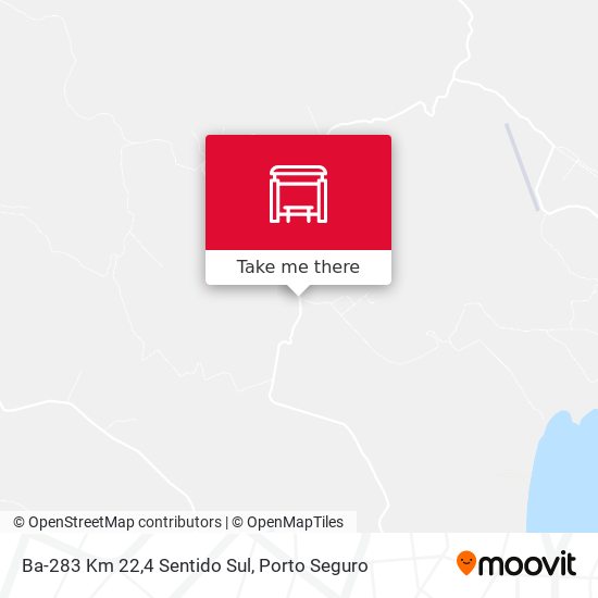 Ba-283 Km 22,4 Sentido Sul map