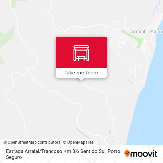 Estrada Arraial / Trancoso Km 3,6 Sentido Sul map