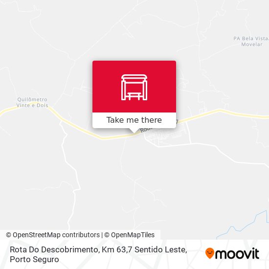 Rota Do Descobrimento, Km 63,7 Sentido Leste map