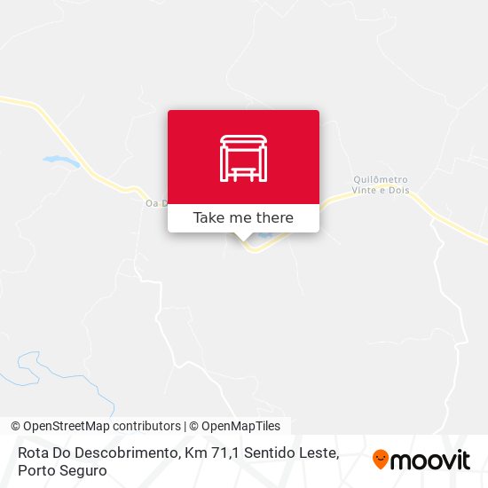 Rota Do Descobrimento, Km 71,1 Sentido Leste map
