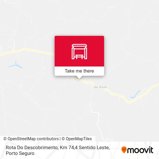 Rota Do Descobrimento, Km 74,4 Sentido Leste map