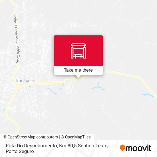 Rota Do Descobrimento, Km 80,5 Sentido Leste map