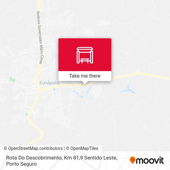 Rota Do Descobrimento, Km 81,9 Sentido Leste map