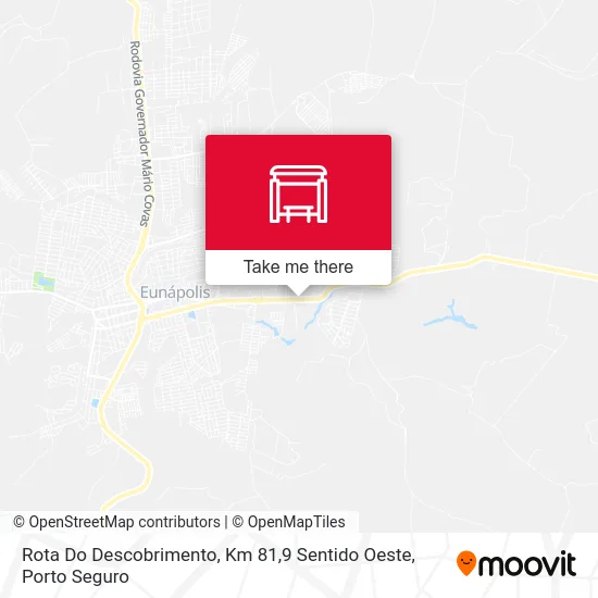 Rota Do Descobrimento, Km 81,9 Sentido Oeste map