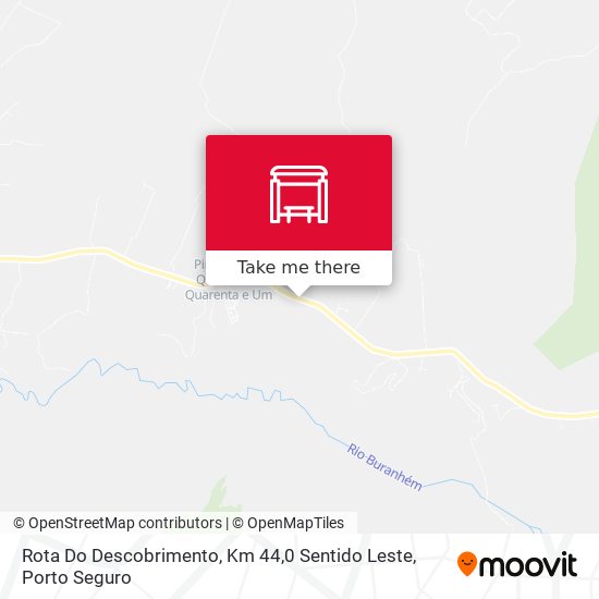 Mapa Rota Do Descobrimento, Km 44,0 Sentido Leste