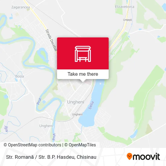 Str. Romană / Str. B.P. Hasdeu map