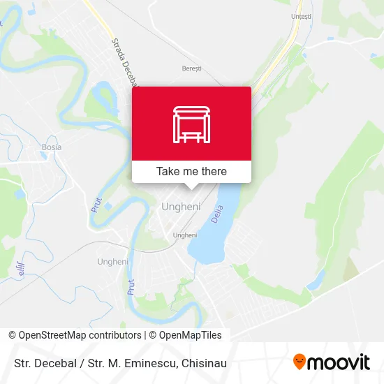 Str. Decebal / Str. M. Eminescu map