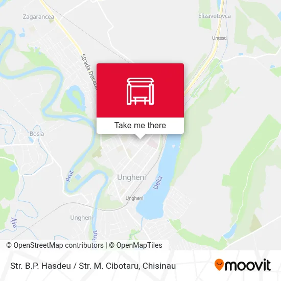 Str. B.P. Hasdeu / Str. M. Cibotaru map
