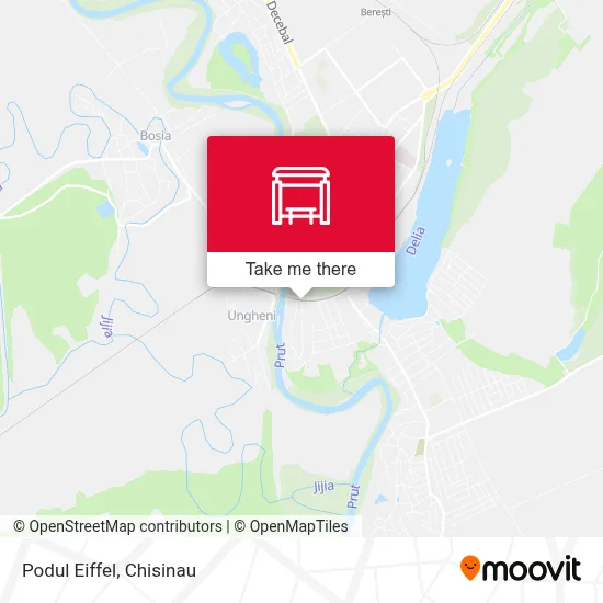 Podul Eiffel map