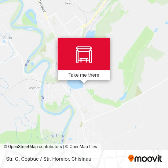 Str. G. Coșbuc / Str. Horelor map