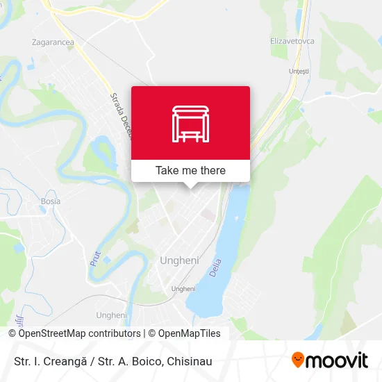 Str. I. Creangă / Str. A. Boico map