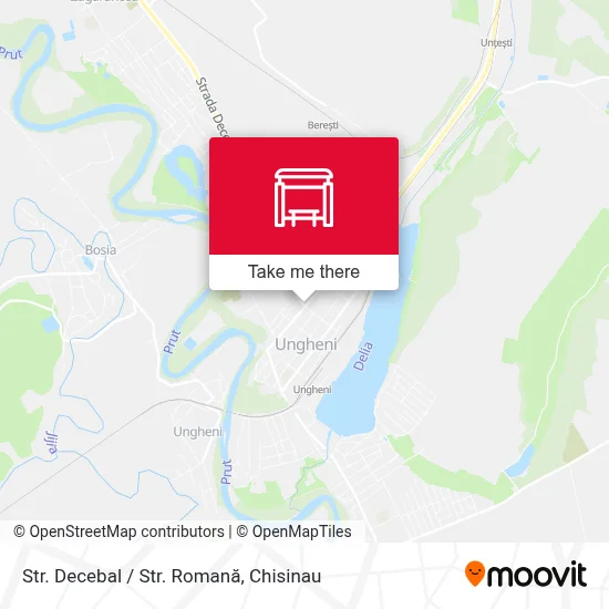 Str. Decebal / Str. Romană map