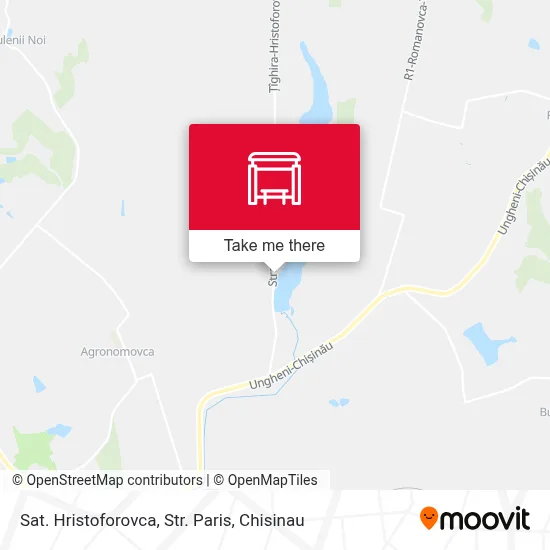 Sat. Hristoforovca, Str. Paris map
