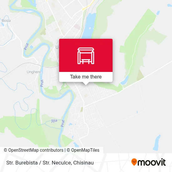 Str. Burebista / Str. Neculce map