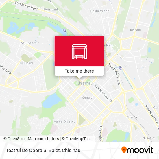 Карта Teatrul De Operă Și Balet