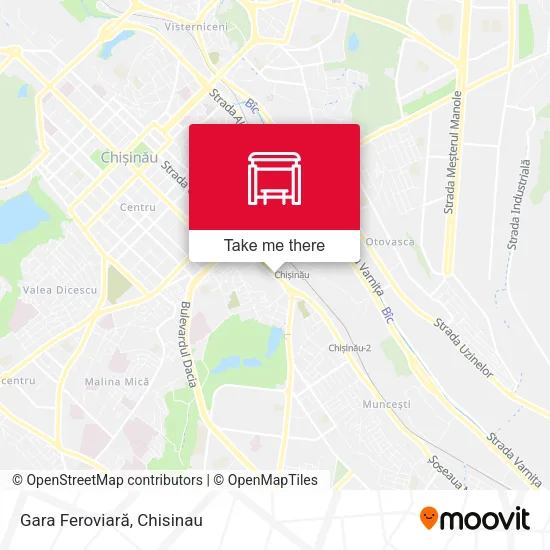 Карта Gara Feroviară