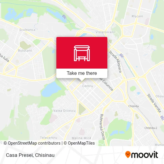 Casa Presei map