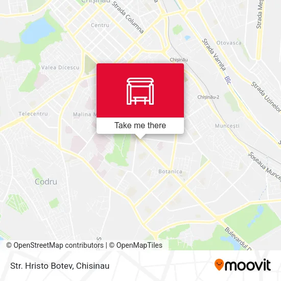 Карта Str. Hristo Botev