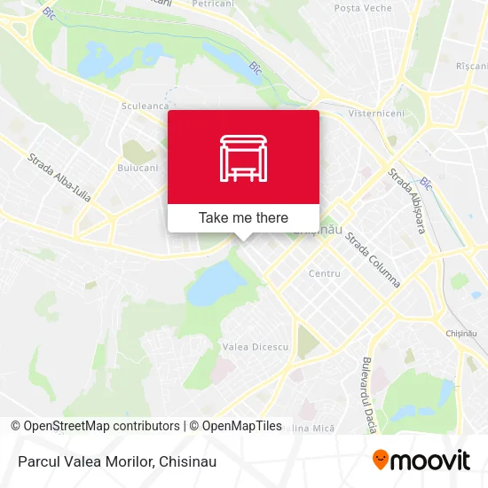 Карта Parcul Valea Morilor
