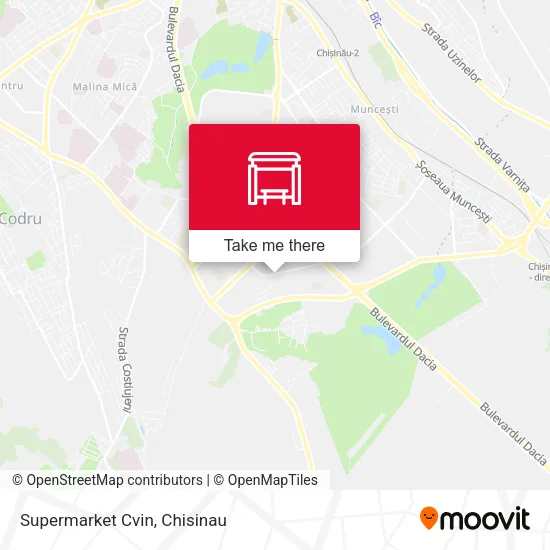 Карта Supermarket Cvin