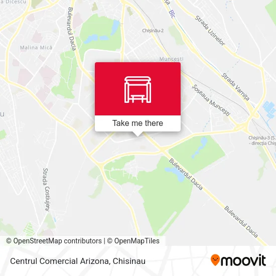 Centrul Comercial Arizona map