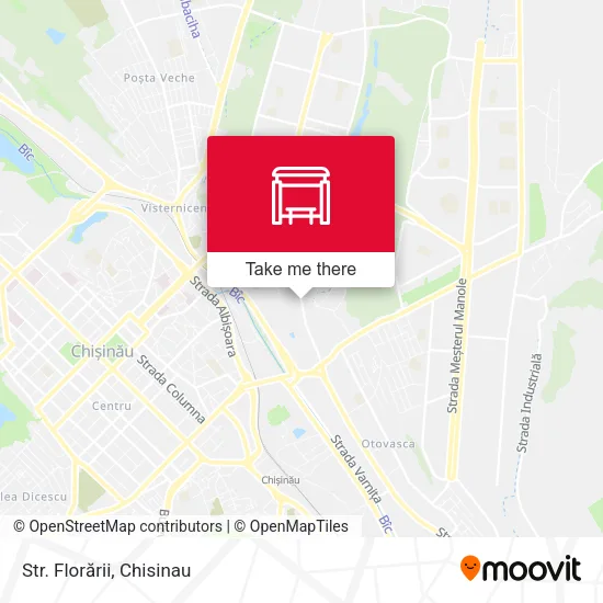Карта Str. Florării