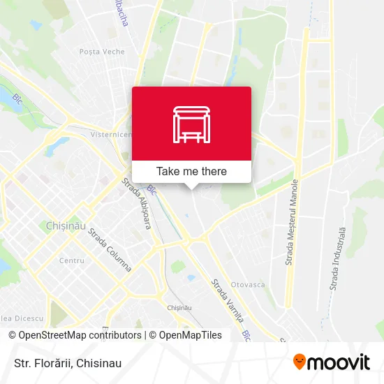 Карта Str. Florării