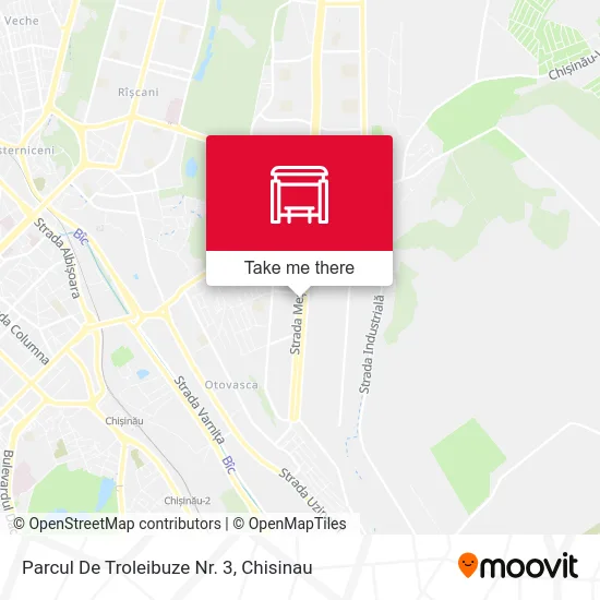 Карта Parcul De Troleibuze Nr. 3