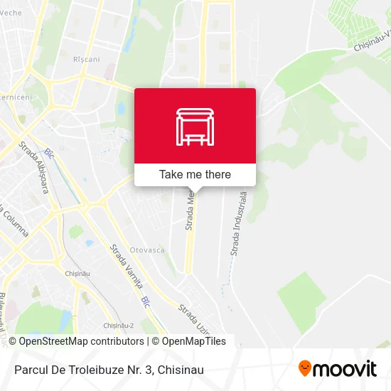 Карта Parcul De Troleibuze Nr. 3