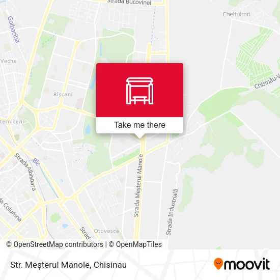 Str. Meșterul Manole map