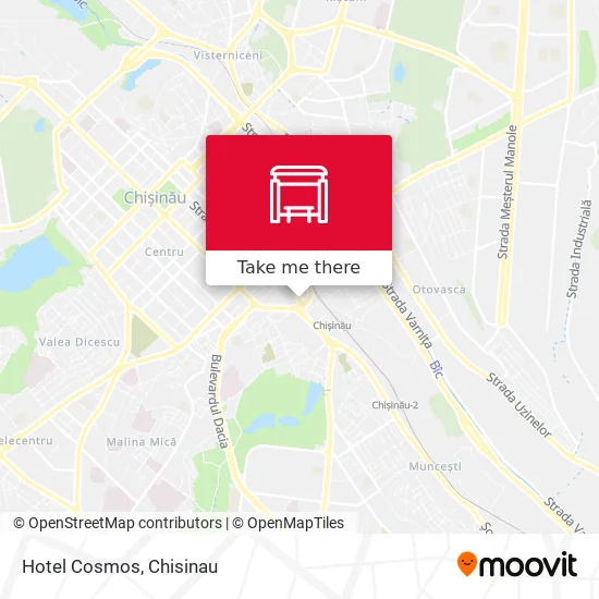 Карта Hotel Cosmos