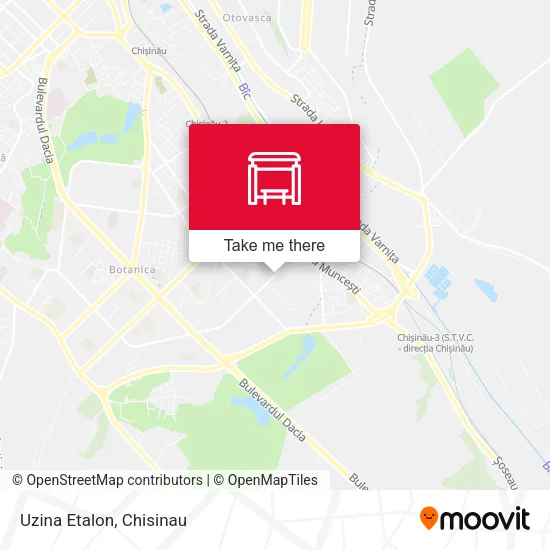 Карта Uzina Etalon