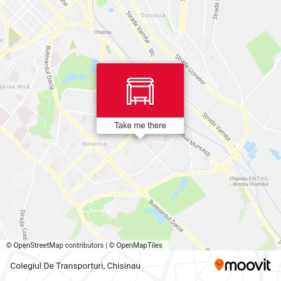 Карта Colegiul De Transporturi