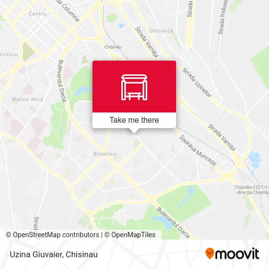 Карта Uzina Giuvaier