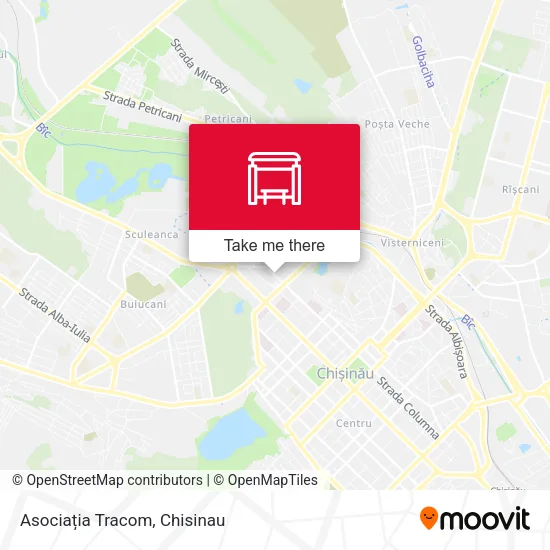 Карта Asociația Tracom