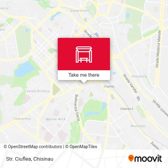 Карта Str. Ciuflea
